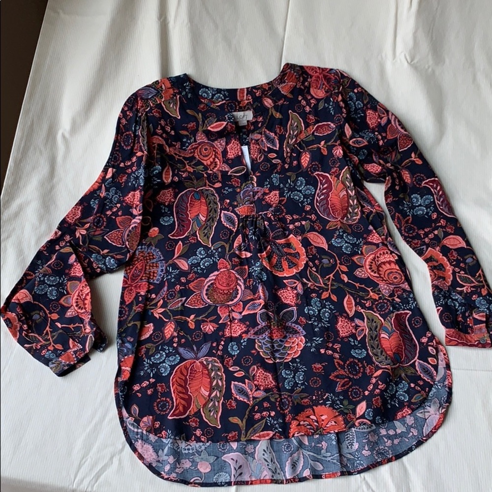 Loft floral tunic
